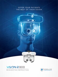 Offer your patients the best of their vision. Essilor VR800 AVA